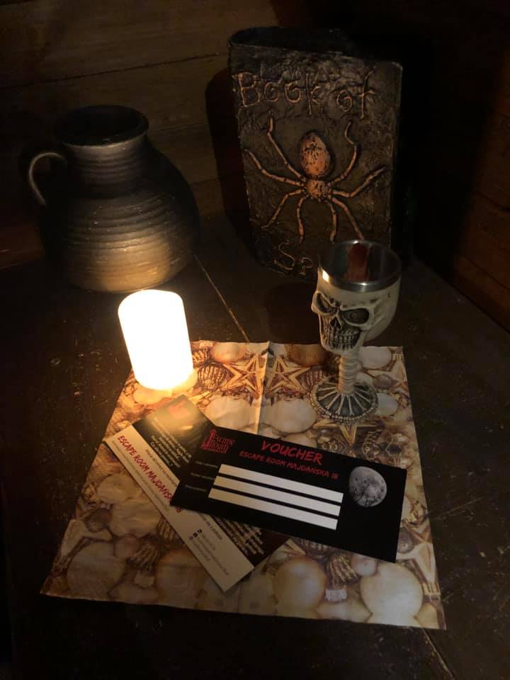 escape room warszawa voucher